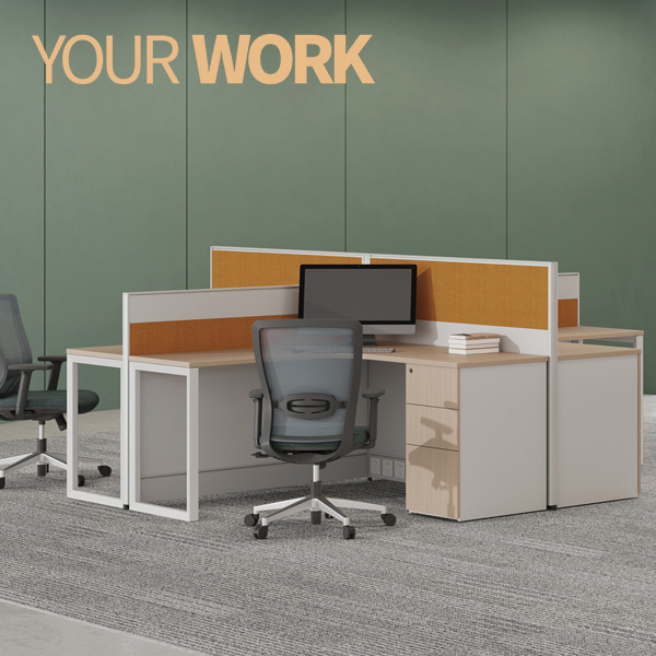 4 Cabine Office Workstation