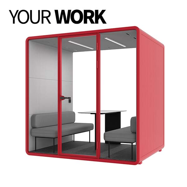 Privacypods voor op kantoor